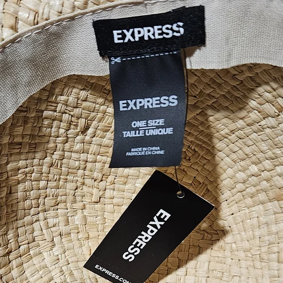 Nwt Express Straw Floppy Hat - Picture 13 of 13